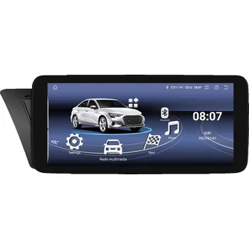 Autorádio HIZPO Autorádio 10,25" Android pro Audi Q5 Verze systému: LOW, Výkonnostní varianta: 8WBZ1025 (8+128GB)