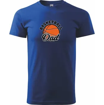 Pánské tričko Basketball Family - Triko extra velké (5-8XL) - 8XL ( Královská modrá )