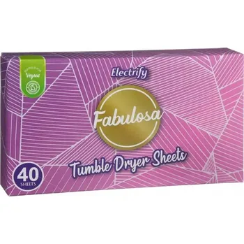 FABULOSA VONNÉ UBROUSKY DO SUŠIČKY PRÁDLA - ELECTRIFY 40 ks