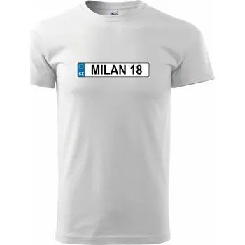SPZ Milan 18 - Triko extra velké (5-8XL) - 8XL ( Bílá )