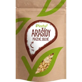 Výprodej iPlody Arašídy pražené solené 1 kg- exp.05.09.2025