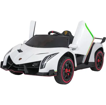 autíčko RKToys Elektrické autíčko Lamborghini Veneno 4x4 bílé