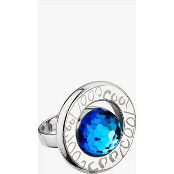 Prsten Prsten z chirurgické oceli Beryl s českým křišťálem Preciosa 57