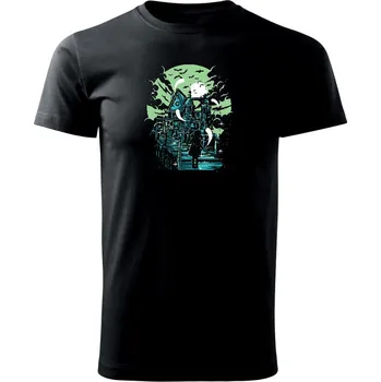 Haunted House - Triko extra velké (5-8XL) - 8XL ( Černá )