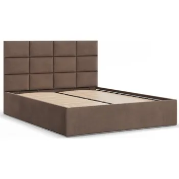 Postel Čalouněná postel YORK 180x200 výběr z barev TRINITY 6 hnědá