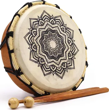 AWM Mandala Šamanský Buben s 1 Paličkou 20 cm