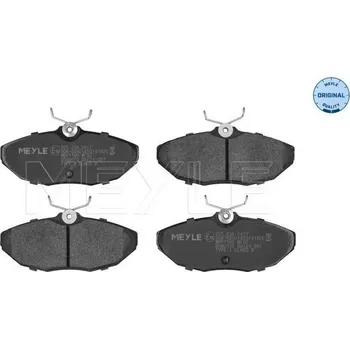 Brzdový systém Sada brzdových destiček, kotoučová brzda MEYLE 025 234 2417