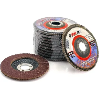 Lamelový kotouč na broušení kovu 115 mm – zrnitost P36 – MAR-POL M07960