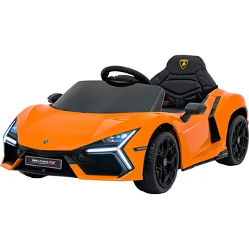 autíčko RKToys Dětské elektrické autíčko Lamborghini Revuelto oranžové