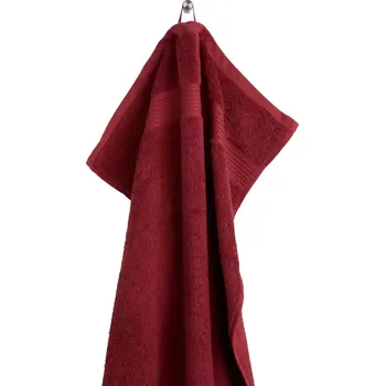 Ručník Bavlněný ručník Karlstad 28x30 cm tmavě červený