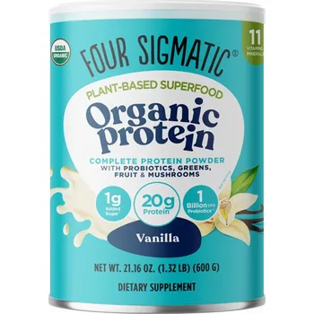 Protein Four Sigmatic Protein + Superfoods Vanilla, prášek