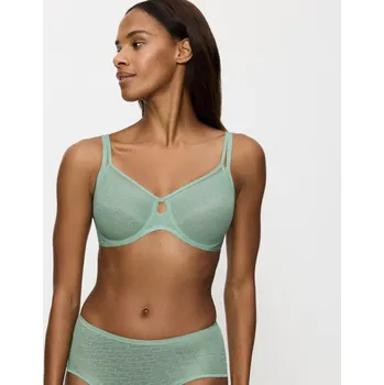 Souprava dámského spodního prádla Podprsenka Triumph Triumph Signature Sheer W01 EX 0004 6901 Toasted 85 E