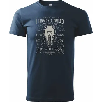 Pánské tričko 10000 Ways - Triko extra velké (5-8XL) - 6XL ( Námořní modrá (velmi tmavá - téměř černá) )