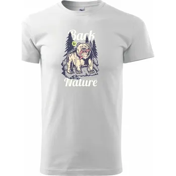 Pánské tričko Hunting Bear - Triko extra velké (5-8XL) - 6XL ( Bílá )