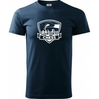 Chess erb - Triko extra velké (5-8XL) - 7XL ( Námořní modrá (velmi tmavá - téměř černá) )