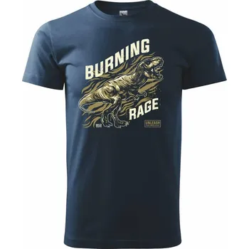 Trex rage - Triko extra velké (5-8XL) - 7XL ( Námořní modrá (velmi tmavá - téměř černá) )