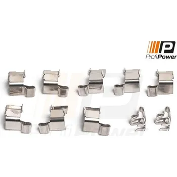 Přislušenství brzdového systému Sada příslušenství, obložení kotoučové brzdy ProfiPower 9B1219