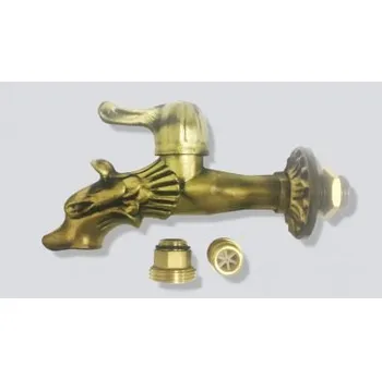 Ventil výtokový kohoutek mosazný designový, 1/2"