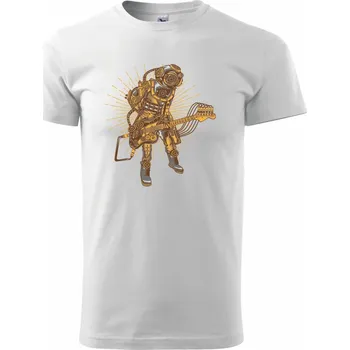 Steampunk rocker - Triko extra velké (5-8XL) - 8XL ( Bílá )