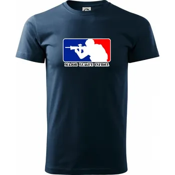 Major League Infidel - Triko extra velké (5-8XL) - 7XL ( Námořní modrá (velmi tmavá - téměř černá) )