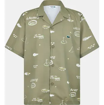 Pánská košile Košile Lacoste Khaki 1142123 18 inch
