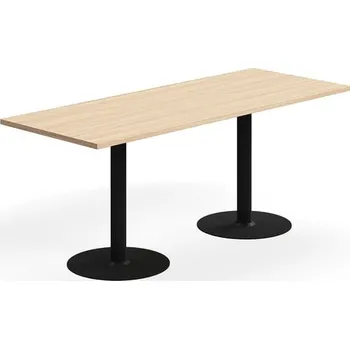 Jídelní stůl Stůl VERTICUS, 1800x700x720 mm, dub/černá