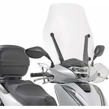 Motodíl KAPPA plexi štít HONDA SH 125I-150I (17-19) 51 X 49 cm průhledný (KAPPA plexi štít HONDA SH 125I-150I (17-19) 51 X 49 cm průhledný)