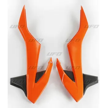 Autodíl UFO kryty chladiče KTM SX 85 18-2023 barva (černá/oranžová) (UFO kryty chladiče KTM SX 85 18-2023 barva (černá/oranžová))