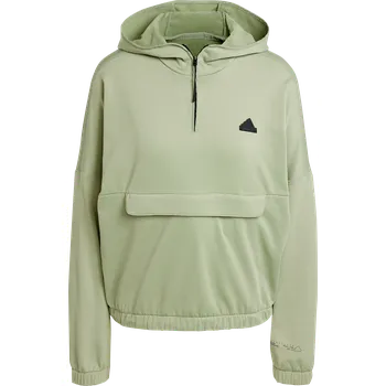 Dámská mikina Mikina s kapucí adidas Sportswear CITY ESCAPE FLEECE HOODIE Women iw5216 Velikost XS