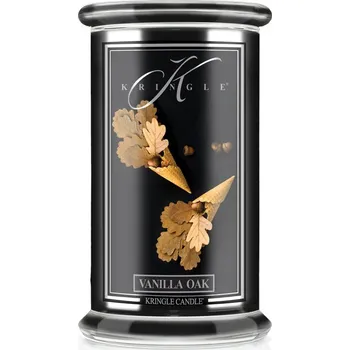 Svíčka Kringle Candle svíčka Reserve Vanilla Oak (sójový vosk), 623 g