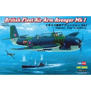 Plastikový model British Fleet Air Arm Avenger Mk 1 - Hobby Boss 80331