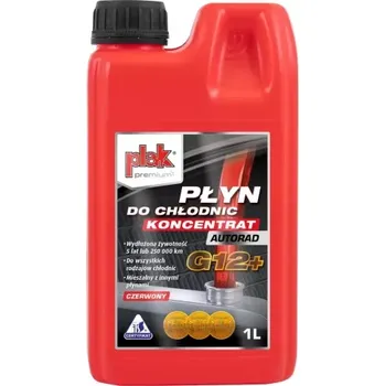 Nemrznoucí směs do chladiče ATAS PLAK Autorad G12+ červený koncentrát chladicí kapaliny 1L