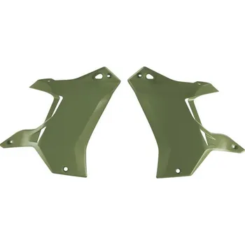 Chladič motoru RACETECH (RTECH) kryty chladiče (levá / pravá) T7 REVOLUTION YAMAHA TENERE 700 19-24 barva tmavý zelená (RACETECH (RTECH) kryty chladiče (levá / pravá) T7 REVOLUTION YAMAHA TENERE 700 19-24 barva tmavý zelená)