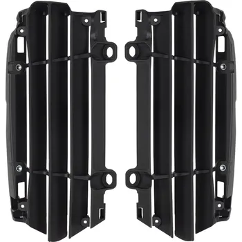 Chladič motoru POLISPORT kryty chladiče (mřížky – kompletní) KTM SX/SXF/XC/XC-F 23-24; EXC/EXC-F/XC/XCF-W 24; HUSQVARNA TE/FE 24; GAS GAS MC/MC-F/EC/EC-F/EW-F/EX/EX-F 24 barva černá (POLISPORT kryty chladiče (mřížky – kompletní) KTM SX/SXF/XC/XC-F 23-24;)