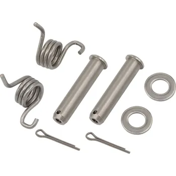 PSYCHIC sada montážní stupaček (svorky, pružiny, podložky i bezpečnostní) KAWASAKI KX 250/450 19-23, KX 250F/450F 18-19, KX 250X/450X 21-23 (PSYCHIC sada montážní stupaček (svorky, pružiny, podložky i bezpečnostní) KAWASAKI KX 250/450 19-23, KX 250F/450F)