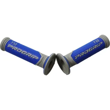 Osvětlení pro motocykl PROGRIP řazení (gripy) PG732 ROAD (22+25mm, délka 125mm) barva šedá/světle modrý (dvousložkový) (732-291) (PROGRIP řazení (gripy) PG732 ROAD (22+25mm, délka 125mm) barva šedá/světle modrý (dvousložkový) (732-291))