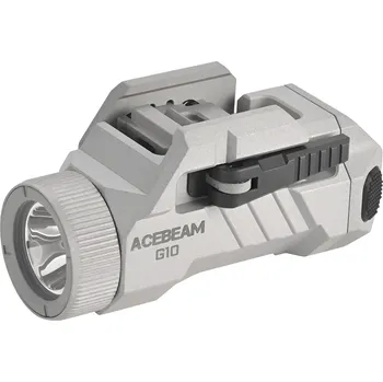 Svítilna AceBeam G10, 600 lm, MAO – LED svítilna na Picatinny/Weaver lištu, rychloupínací