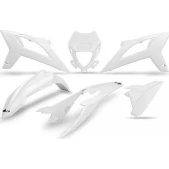 UFO kompletní sada plastů BETA RR 125 / 250 / 300 / 350 / 400 / 450 23-24 barva bílá (UFO kompletní sada plastů BETA RR 125 / 250 / 300 / 350 / 400 / 450 23-24 barva bílá)