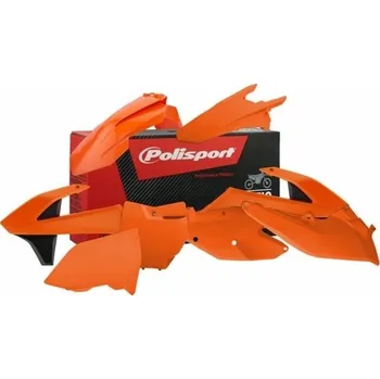 POLISPORT kompletní sada plastů KTM SX/SX-F 16-18 v sadě tabulka přední (8664900001) barva oranžová (POLISPORT kompletní sada plastů KTM SX/SX-F 16-18 v sadě tabulka přední (8664900001) barva oranžová)