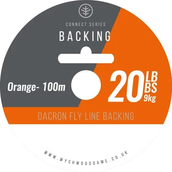 Backing Wychwood Dacron Flyline 20Lb 100m Orange