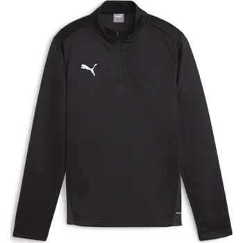 Triko s dlouhým rukávem Puma teamGOAL Training 1/4 Zip Top Jr 658632-03 Velikost 116