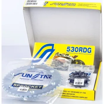 Řetězová sada pro motocykl SUNSTAR řetězová sada HONDA CBR 900RR 92-95 STANDARD (16/42/108) (DO 1000CC) (SUN52216/SUN1-5485-42/SS530RDG-108N) - MADE IN JAPAN - (SUNSTAR řetězová sada HONDA CBR 900RR 92-95 STANDARD (16/42/108) (DO 1000CC) (SUN52216/SUN1-5485-42/SS530RDG-108N) - MADE