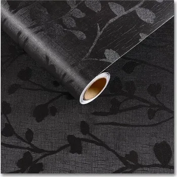 Tapeta CRE8TIVE Růžová tapeta texturovaná listová tapeta samolepicí hedvábný vinyl vodotěsný tapetový