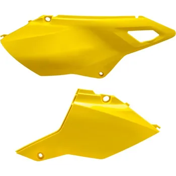 POLISPORT boční tabulky na startovací číslo SUZUKI DR-Z 400 (DRZ400) 00-24 restyling barva žlutá (komplet) (POLISPORT boční tabulky na startovací číslo SUZUKI DR-Z 400 (DRZ400) 00-24 restyling barva žlutá (komplet))