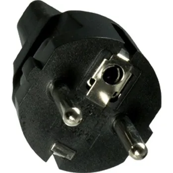 Kabel PremiumCord Adaptér CEE 7/7 male na IEC C13 female, napětí 230V, 10A kpsr-04