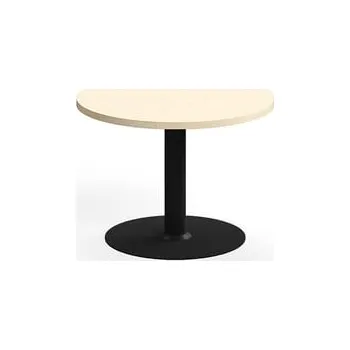 Konferenční stolek Konferenční stolek VERTICUS, Ø700x500 mm, bříza/černá