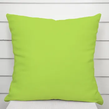 Povlak na dekorativní polštářek Bavlněný povlak na polštář Moni MO-059 Zářivě světle zelený 30 x 50 cm