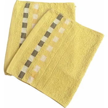 Ručník Froté ručník 2ka FluffyDuo Barva: Žlutá