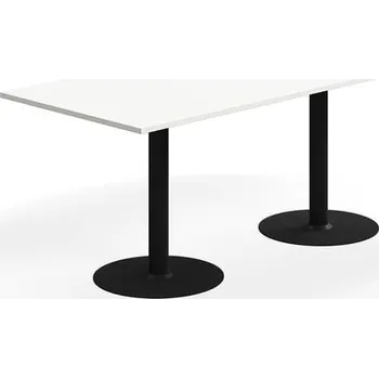 Jídelní stůl Stůl ALVA, 1800x800x720 mm, vysokotlaký laminát, černá/bílá