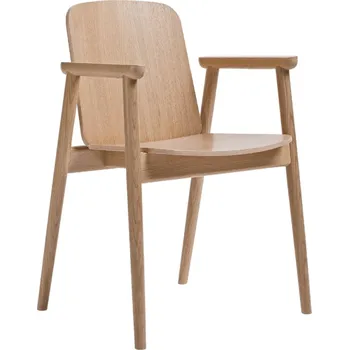 Jídelní židle Paged Dubová jídelní židle Prop s područkami